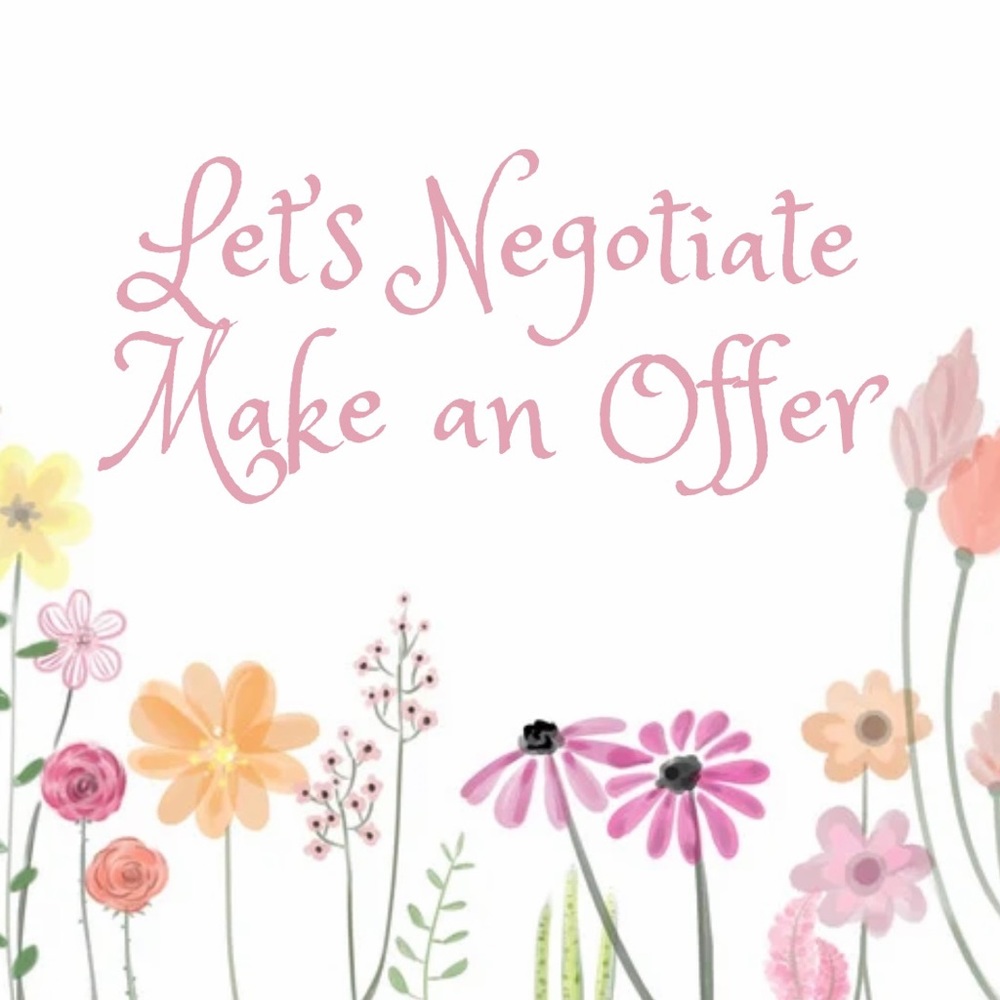 Let’ Negotiate. Make an Offer!